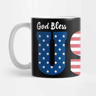 God Bless USA Mug